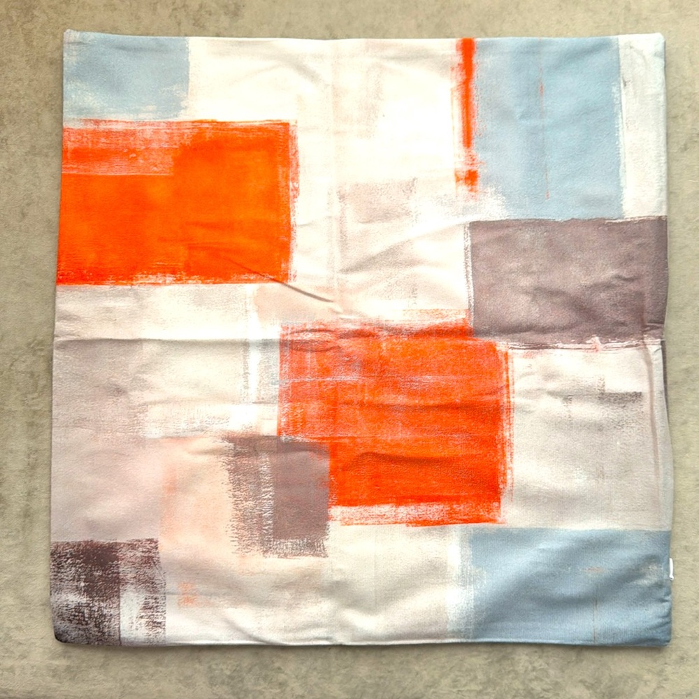ABSTRACT ART THROW PILLOW COVERS - Picture 5 of 8